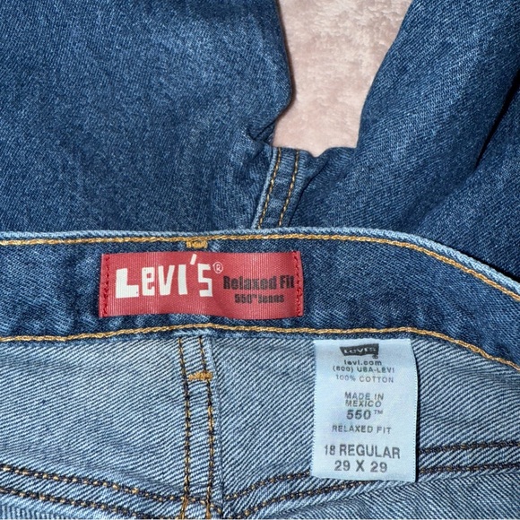 Vintage Levi’s 550 high rise relaxed fit Jean size 29/L28/1/2 - Picture 11 of 12